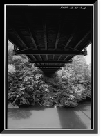 Lover's Leap Lenticular Bridge, Spanning Housatonic River on Pumpkin Hill Road, New Milford, Litchfield County, CT - 10, Antique Wall Art