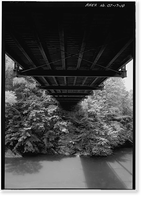 Lover's Leap Lenticular Bridge, Spanning Housatonic River on Pumpkin Hill Road, New Milford, Litchfield County, CT - 10, Antique Wall Art