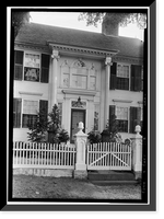 Historic Framed Print, Jonathan Warner House, Middlesex Turnpike, Chester, Middlesex County, CT - 5,  17-7/8" x 21-7/8"