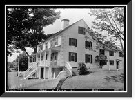 Historic Framed Print, Uriah Hayden House, Essex, Middlesex County, CT,  17-7/8" x 21-7/8"