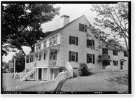 Historic Framed Print, Uriah Hayden House, Essex, Middlesex County, CT,  17-7/8" x 21-7/8"