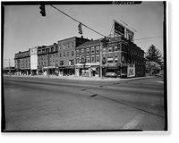 Exchange Block, 108-150 Main Street, Middletown, Middlesex County, CT, Antique Wall Art