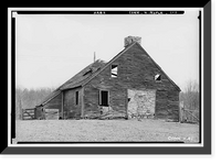 Nathaniel Baker House, North Plain, Middlesex County, CT, Antique Poster