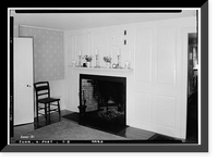 Historic Framed Print, Samuel Hall House, 478 Main Street, Portland, Middlesex County, CT - 5,  17-7/8" x 21-7/8"