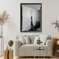 Historic Framed Print, Samuel Hall House, 478 Main Street, Portland, Middlesex County, CT - 6,  17-7/8" x 21-7/8"