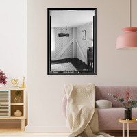 Historic Framed Print, Samuel Hall House, 478 Main Street, Portland, Middlesex County, CT - 8,  17-7/8" x 21-7/8"