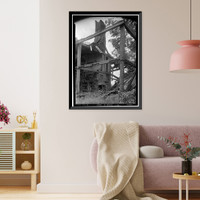 Tolman House (Ruins), North Branford, New Haven County, CT - 2, Historic Print