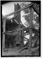Tolman House (Ruins), North Branford, New Haven County, CT - 2, Historic Print