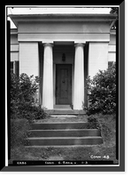 George Baldwin House, State Route 80, North Branford vicinity, New Haven County, CT - 3, Vintage Poster
