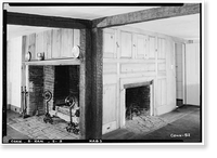 Moses Ford House, 152 Waite Street, Hamden, New Haven County, CT - 4, Vintage Print