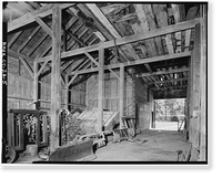 Historic Framed Print, Eli Whitney Armory, Barn, Whitney Avenue, Hamden, New Haven County, CT - 5,  17-7/8" x 21-7/8"