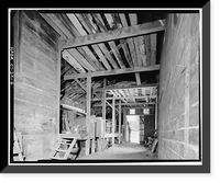 Historic Framed Print, Eli Whitney Armory, Barn, Whitney Avenue, Hamden, New Haven County, CT - 6,  17-7/8" x 21-7/8"