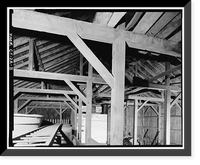 Historic Framed Print, Eli Whitney Armory, Barn, Whitney Avenue, Hamden, New Haven County, CT - 8,  17-7/8" x 21-7/8"