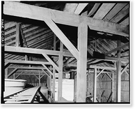 Historic Framed Print, Eli Whitney Armory, Barn, Whitney Avenue, Hamden, New Haven County, CT - 8,  17-7/8" x 21-7/8"