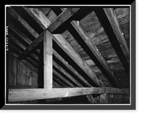 Historic Framed Print, Eli Whitney Armory, Barn, Whitney Avenue, Hamden, New Haven County, CT - 9,  17-7/8" x 21-7/8"