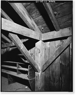 Historic Framed Print, Eli Whitney Armory, Barn, Whitney Avenue, Hamden, New Haven County, CT - 10,  17-7/8" x 21-7/8"