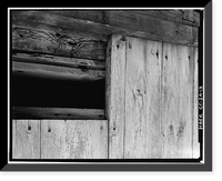 Historic Framed Print, Eli Whitney Armory, Barn, Whitney Avenue, Hamden, New Haven County, CT - 13,  17-7/8" x 21-7/8"