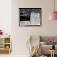 Historic Framed Print, Eli Whitney Armory, Barn, Whitney Avenue, Hamden, New Haven County, CT - 13,  17-7/8" x 21-7/8"