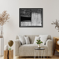 Historic Framed Print, Eli Whitney Armory, Barn, Whitney Avenue, Hamden, New Haven County, CT - 13,  17-7/8" x 21-7/8"