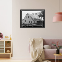 Joseph Hotchkiss House, North High Street, East Haven, New Haven County, CT - 2, Vintage Wall Art