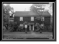 Historic Framed Print, Ward-Heitmann House, 277 Elm Street, West Haven, New Haven County, CT,  17-7/8" x 21-7/8"