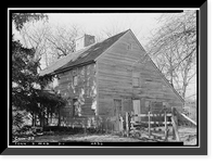 Historic Framed Print, David Field House, Madison, New Haven County, CT,  17-7/8" x 21-7/8"