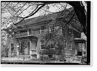 Colonel Stephen Ford House, West Main Street, Milford, New Haven County, CT, Vintage Poster