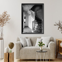 Colonel Stephen Ford House, West Main Street, Milford, New Haven County, CT - 3, Historic Print