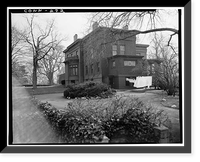 Historic Framed Print, Skinner-Trowbridge House, 46 Hillhouse Avenue, New Haven, New Haven County, CT - 3,  17-7/8" x 21-7/8"