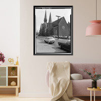 Third Congregational Society, Church of the Redeemer, 292 Orange Street, New Haven, New Haven County, CT - 2, Historic Print