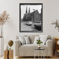 Third Congregational Society, Church of the Redeemer, 292 Orange Street, New Haven, New Haven County, CT - 2, Historic Print