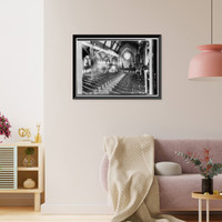 Historic Framed Print, Third Congregational Society, Church of the Redeemer, 292 Orange Street, New Haven, New Haven County, CT - 3,  17-7/8" x 21-7/8"