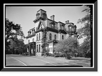 John M. Davies House, 393 Prospect Street, New Haven, New Haven County, CT, Historic Print