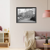 Historic Framed Print, John Pitkin Norton House, 52 Hillhouse Avenue, New Haven, New Haven County, CT - 2,  17-7/8" x 21-7/8"