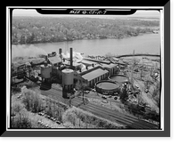 Historic Framed Print, Northeast Railroad Corridor, Amtrak Route between New York/Connecticut & Connec, New Haven, New Haven County, CT - 7,  17-7/8" x 21-7/8"