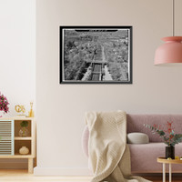 Northeast Railroad Corridor, Amtrak Route between New York/Connecticut & Connec, New Haven, New Haven County, CT - 15, Antique Print