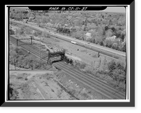 Northeast Railroad Corridor, Amtrak Route between New York/Connecticut & Connec, New Haven, New Haven County, CT - 37, Historic Print