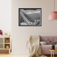 Northeast Railroad Corridor, Amtrak Route between New York/Connecticut & Connec, New Haven, New Haven County, CT - 49 Classic, Vintage Print