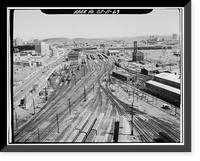 Northeast Railroad Corridor, Amtrak Route between New York/Connecticut & Connec, New Haven, New Haven County, CT - 63, Vintage Print