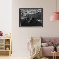 Northeast Railroad Corridor, Amtrak Route between New York/Connecticut & Connec, New Haven, New Haven County, CT - 124, Antique Wall Art