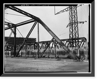 Water Street Bridge, US Route 1 spanning Metro-North Commuter Railroad, New Haven, New Haven County, CT - 5 Classic, Antique Wall Art