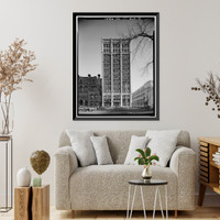 Historic Framed Print, Powell Building, 155-157 Church Street, New Haven, New Haven County, CT - 3,  17-7/8" x 21-7/8"