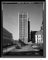Historic Framed Print, Powell Building, 155-157 Church Street, New Haven, New Haven County, CT - 4,  17-7/8" x 21-7/8"