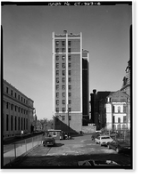 Historic Framed Print, Powell Building, 155-157 Church Street, New Haven, New Haven County, CT - 4,  17-7/8" x 21-7/8"