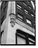 Historic Framed Print, Powell Building, 155-157 Church Street, New Haven, New Haven County, CT - 7,  17-7/8" x 21-7/8"