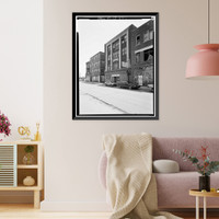 Historic Framed Print, Field Building, 40-44 Crown Street, New Haven, New Haven County, CT,  17-7/8" x 21-7/8"