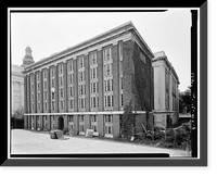 Historic Framed Print, Ives Memorial Library, 133 Elm Street, New Haven, New Haven County, CT - 8,  17-7/8" x 21-7/8"