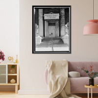 Ives Memorial Library, 133 Elm Street, New Haven, New Haven County, CT - 12, Antique Print