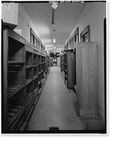 Ives Memorial Library, 133 Elm Street, New Haven, New Haven County, CT - 13 Classic, Antique Print