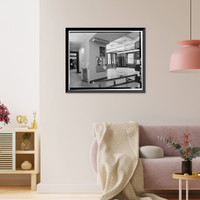Ives Memorial Library, 133 Elm Street, New Haven, New Haven County, CT - 15 Classic, Historic Print